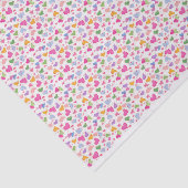 キャンディハートウォーターカラーパステルピンクオレンジ 薄葉紙 (詳細)