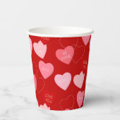 キャンディハートカスケード 紙コップ (裏面)