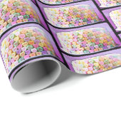 キャンディハートケーキ ラッピングペーパー (ロールコーナー)