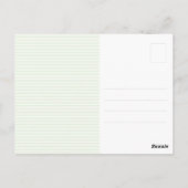 キャンディハートサンキューポストカード ポストカード (裏面)