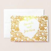 キャンディハートズ永遠の記念日 箔カード (封筒付き正面)