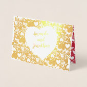 キャンディハートズ永遠の記念日 箔カード (正面)