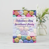 キャンディハートバレンタインデイパーティの招待状 招待状 (スタンド正面)