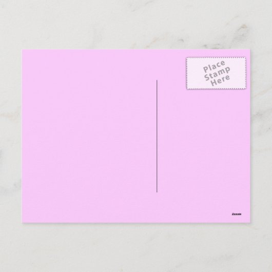 キャンディハートバレンタイン妖精はがき シーズンポストカード (裏面)