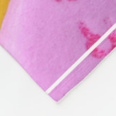 キャンディハートバレンタイン フリースブランケット (角)