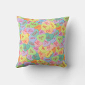 キャンディハートパターン – SFW クッション (裏面)