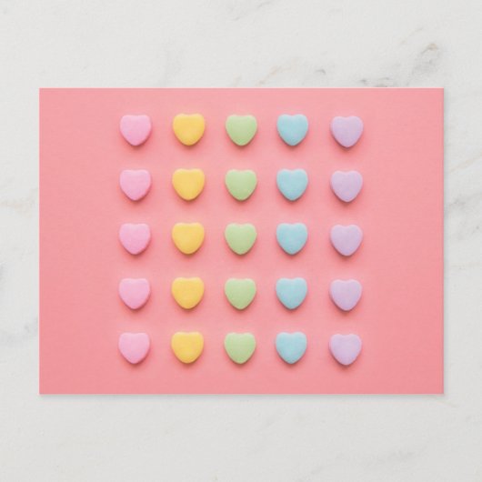 キャンディハートポートレート ポストカード (正面)