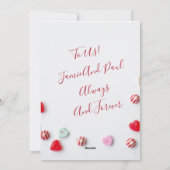 キャンディハートロマンスラブバース シーズンカード (裏面)