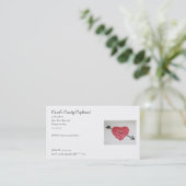 キャンディハート名刺 名刺 (スタンド正面)