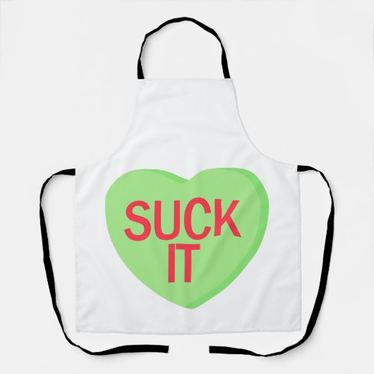 キャンディハート吸- IT エプロン (正面)