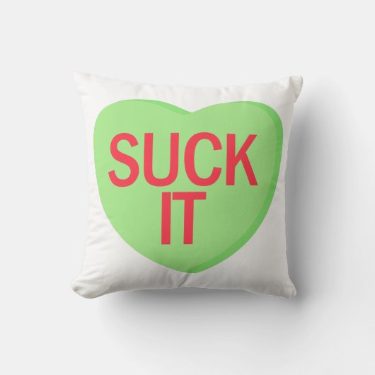 キャンディハート吸- IT クッション (正面)