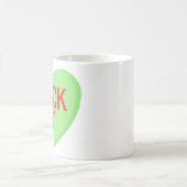 キャンディハート吸- IT コーヒーマグカップ (中央)