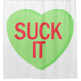 キャンディハート吸- IT シャワーカーテン