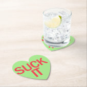 キャンディハート吸- IT ペーパーコースター (インサイチュ)