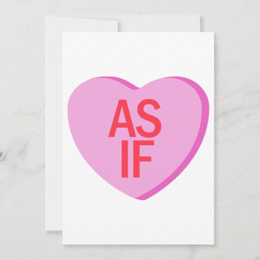 キャンディハート - そんなわけあるか 招待状 (正面)