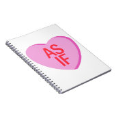 キャンディハート- もし AS ノートブック (右側)