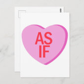 キャンディハート- もし AS ポストカード (正面/裏面)