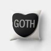 キャンディハート-ゴシック クッション (裏面)