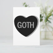 キャンディハート-ゴシック サンキューカード (スタンド正面)