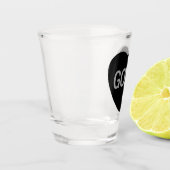 キャンディハート-ゴシック ショットグラス (左)