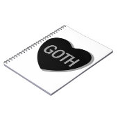 キャンディハート-ゴシック ノートブック (左側)