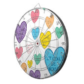 キャンディハート ダーツボード (正面右)