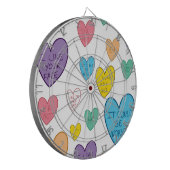 キャンディハート ダーツボード (正面左)