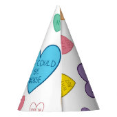 キャンディハート パーティーハット (裏面)