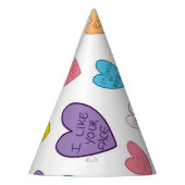 キャンディハート パーティーハット (左)