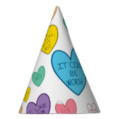 キャンディハート パーティーハット (右)