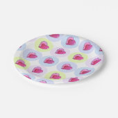 キャンディハート ペーパープレート (アングル)