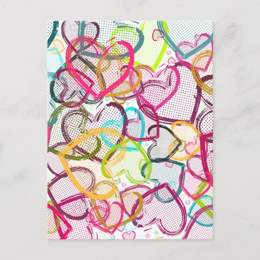 キャンディハート ポストカード (正面)