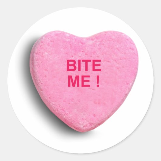 キャンディハート ラウンドシール (正面)