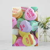 キャンディハート 便箋 (スタンド正面)