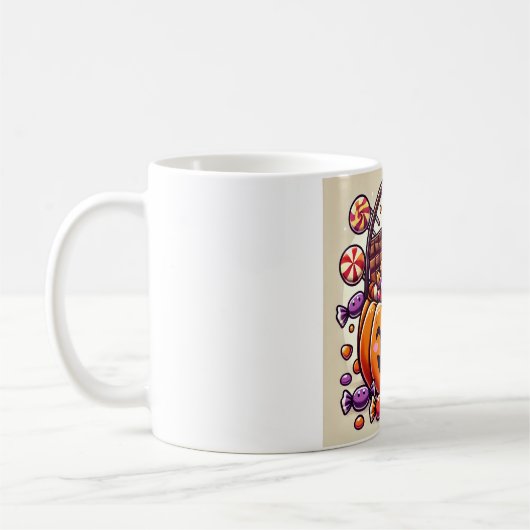 キャンディバスケットマグ コーヒーマグカップ (左)