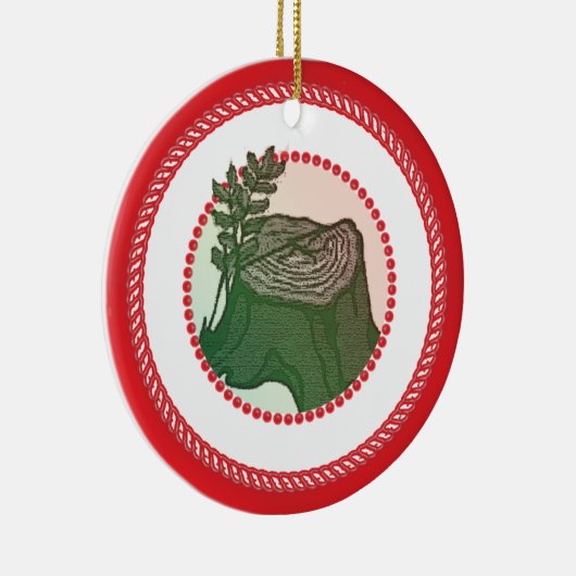 キャンディバックジェシーのツリーオーナメント セラミックオーナメント (右)