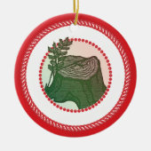 キャンディバックジェシーのツリーオーナメント セラミックオーナメント (正面)