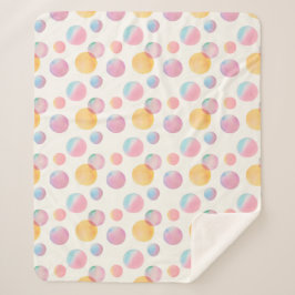 キャンディバブルSherpa毛布 シェルパブランケット