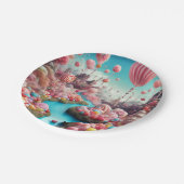 キャンディバルーン ペーパープレート (アングル)