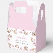 キャンディバレンタインスイートガールベビーシャワー フェイバーボックス (見開き)