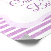 キャンディバーサインパープル棒つきキャンデーポスター ポスター (角)