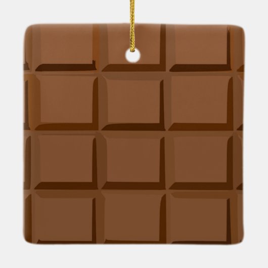 キャンディバーセラミックスクリスマススススクエアオーナメント セラミックオーナメント (裏面)
