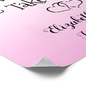 キャンディバーピンクと黒の愛は甘いポスター ポスター (角)