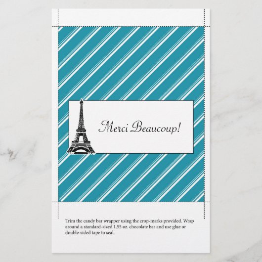 キャンディバーラッパー |ありがとうございます チラシ (正面)