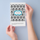 キャンディバーラッパー |ニューオーリンズターコイズ チラシ (ハンドル)