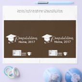 キャンディバーラッパ – 卒業キャップ チラシ (シングル)