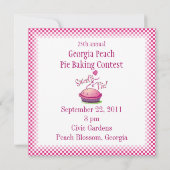 キャンディパイパイベーキングの招待状 招待状 (裏面)