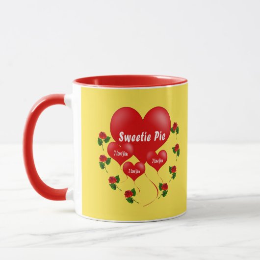 キャンディパイロマンチックなマグ マグカップ (左)