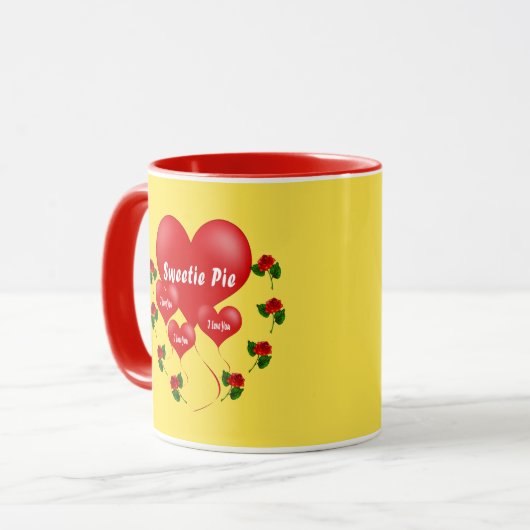 キャンディパイロマンチックなマグ マグカップ (正面左)