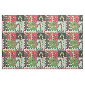 キャンディパターン（の模様が）あるキャン ファブリック (ファットクウォーター)